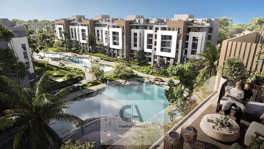 Apartment for sale in the Fifth Settlement with installments over 10 years and a 5% down payment in Acasa Compound next to the American University | D