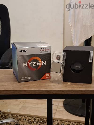 AMD Ryzen 5 3400G APU + Fan