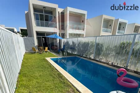 Twin House Villa for Sale ( Porto Golf - Alamein ) 166 m