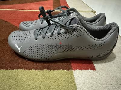 Puma Shoes Gray/White Size:43 New