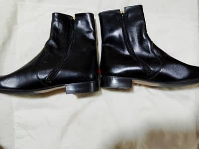 new luxury men's boot made in England from natural cow leather