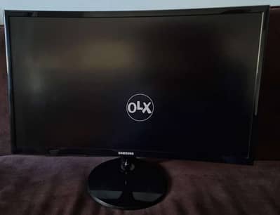 Samsung curved monitor 23.5 inch شاشة سامسونج كيرفد