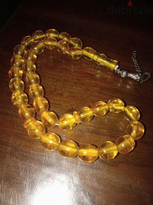 Amber Insect Prayer Beads