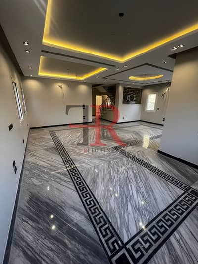 Standalone villa for rent  semi furnished with kitchen & Acs  in Mivida Compound  New Cairo