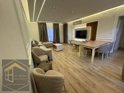Apartment for rent, first residential, fully finished and furnished hotel in Al-Rehab