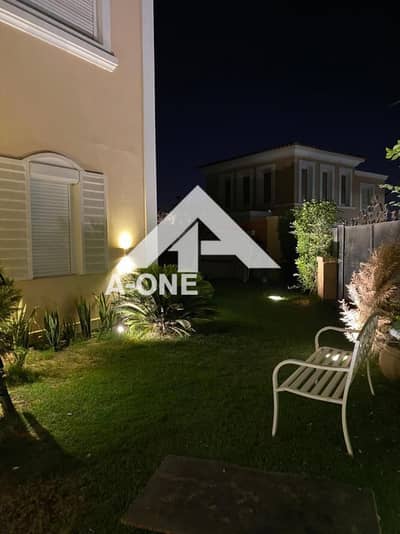 Corner townhouse - 3 bedrooms, 3 bathrooms + nanny, 190 meters - garden view - Mivida - Fifth Settlement - New Cairo