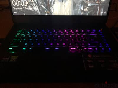 لابتوب جيمنج MSI GP66 RTX 3070 140W | i7-11800H | 16GB | 144Hz