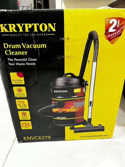 مكنسة كريبتون Drum Vacuum Cleaner