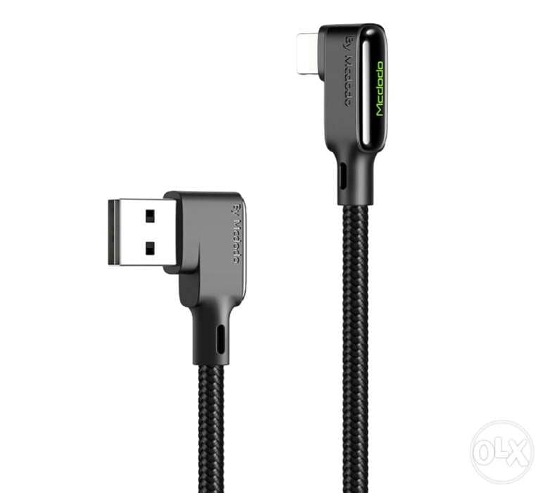 iPhone/iPad Charging Sync Data Cable 90 Degree USB Excellent Quality 1