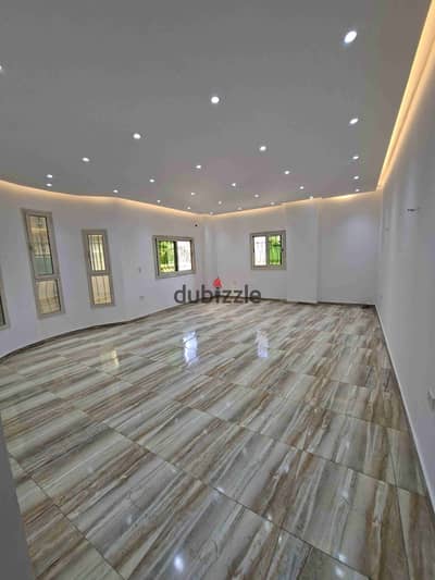 Apartment for rent for companies 200 square meters ground floor in the Fifth Settlement close to Al-Tas'een Street