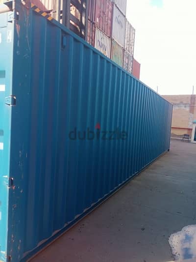 حاويات ملاحيه مستعمله و جديد ٢٠ قدم ٦ متر بسعر يبدا من ٥٥ الف للمستعمل