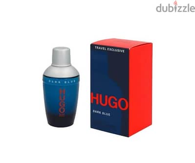 عطر Hugo Dark Blue — Eau de Toilette 75 ml (جديد / مختوم)