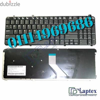 كيبوردات Hp pavilion dv6 Series 1000 الاوريجينال