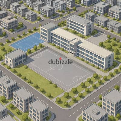 فرصة استثمارية : مدرسة للبيع بعوائد مجزية فى الشروق