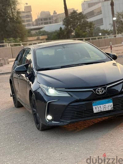 تويوتا كورولا أعلي فئه للإيجار الشخصي Toyota corolla