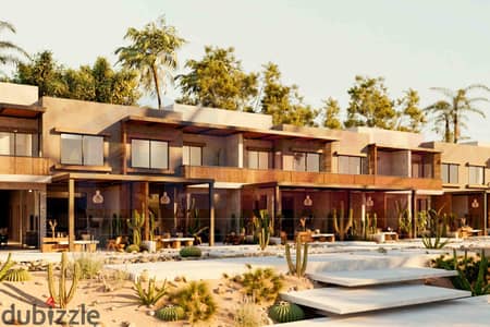 فيلا Town House Middle للبيع 169م الساحل الشمالي - رأس الحكمة
