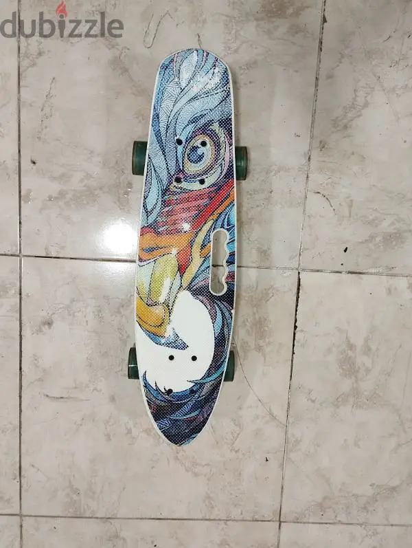 Skateboard in below-average condition