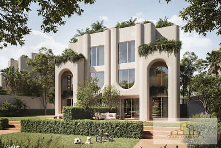 Twin House Villa for sale on Dahshur Link with 10-year installment plan, 2 minutes from Hyper One
