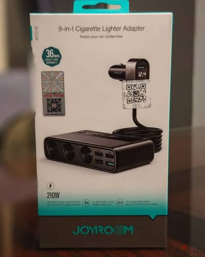 Joyroom JR-Cl06 Car Cigarette Lighter Adapter