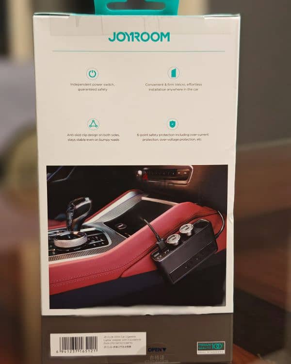 Joyroom JR-Cl06 Car Cigarette Lighter Adapter 1