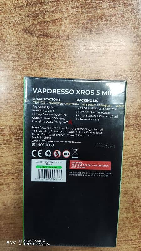 vape Vaporesso xros 5 mini 1