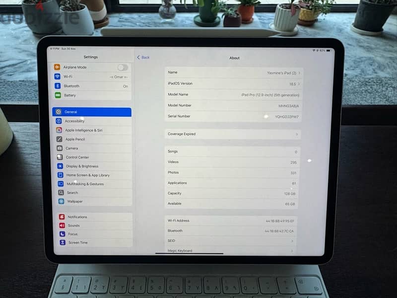 iPad Pro 12.9-inch 5th Gen + Magic Keyboard 5