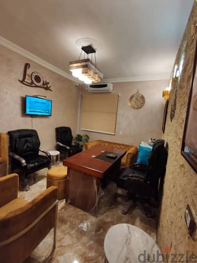 Office Rent Super luxمكتب للايجار مفروش وتشطيب الترا اكسترا سوبر لوكس