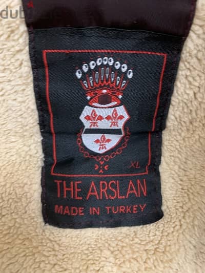 The Arslan Dark Red Heavy duty Jacket 3 XL