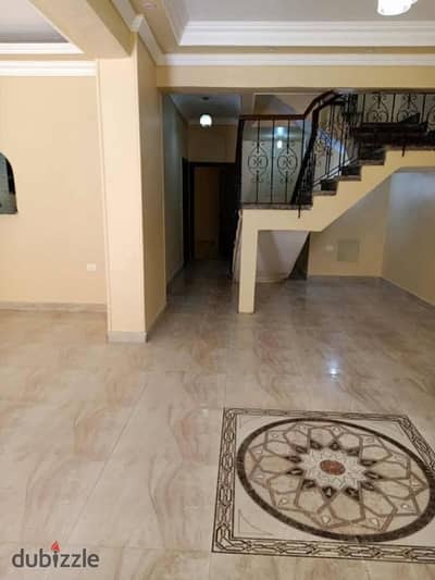 Duplex 240m with 70m garden, 5 rooms with kitchen, super lux, private entrance, residential in Al-Yasmeen Villas