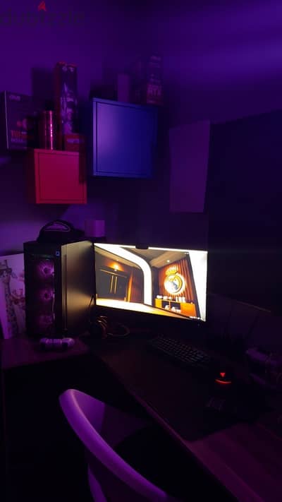 GAMING PC+ GAMING MONITOR  BUNDLE USED FOR 2 YEARS FOR SALE