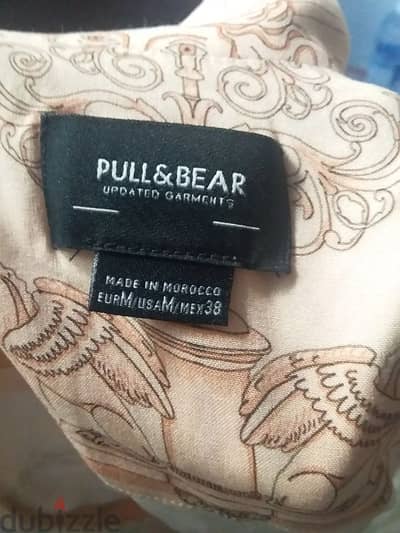 قميص رجاليPull & Bear وارد المغرب مقاس M.