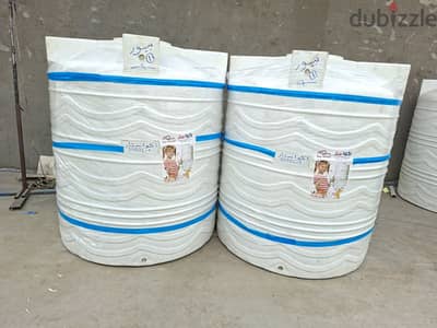 خزان مياه 3000 لتر بولي ايثيلين معتمد وأسعار لا تنافس