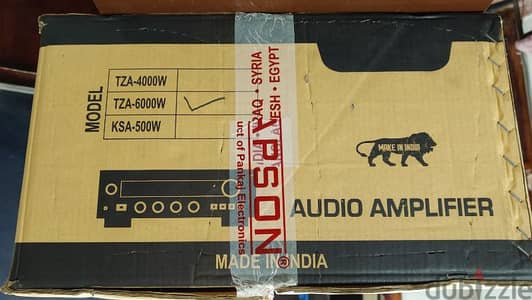 amplifier audio kapson  ماكينه صوت صناعة هندي