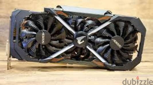 كارت شاشة جيجابايت1080ti 11