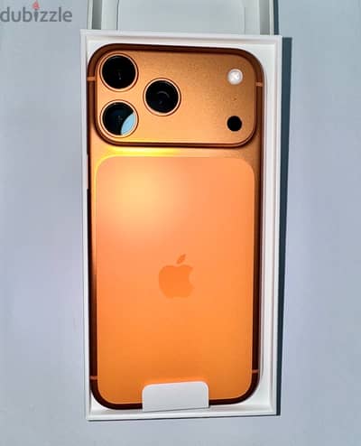 iPhone 17 Pro Max – 256GB – Orange – eSIM Only – Zero Tax - موبايلات