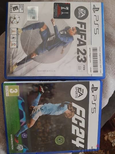 fifa 23 & fifa 24 ps5