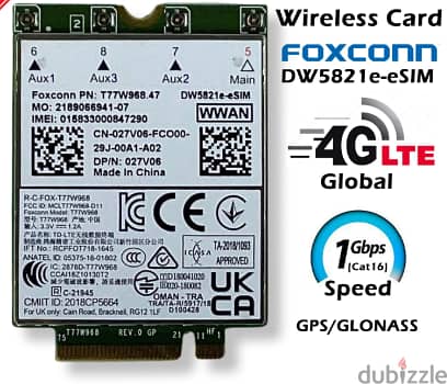 4G wwan card for laptop 3