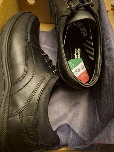 PRONTO shoes casual for men size 41 genuine leather new with box