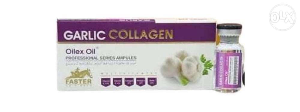 لمعالجة الشعر والقشرة Oilex oil garlic collagen ORIGINAL 0