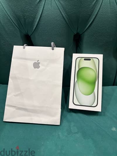 IPhone 15 مساحة ١٢٨ جيجا حالة زيرو