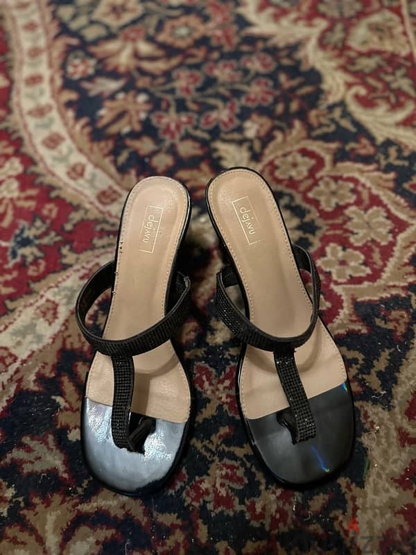 Dejavu Black Heels 2