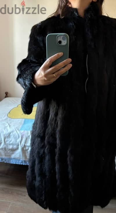 - women’s coat    بالطو حريمي فرو طبيعي