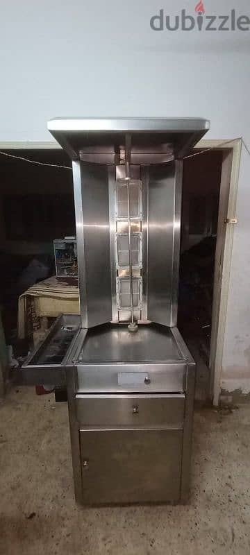 ماكينه شاورما غاز استعمال شهر  01061715298