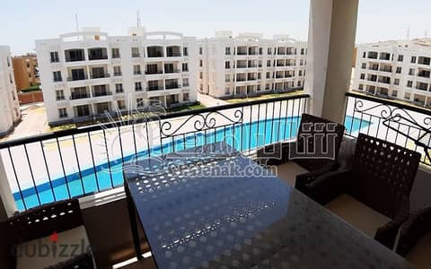 Own a Furnished 124 m² Chalet with Appliances & Air Conditioners – Pool View – Palmera Resort, Ain Sokhna