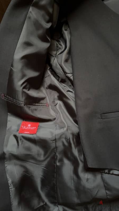 tie house black blazer+vest 3
