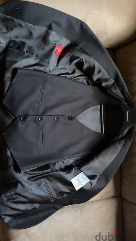 tie house black blazer+vest 4
