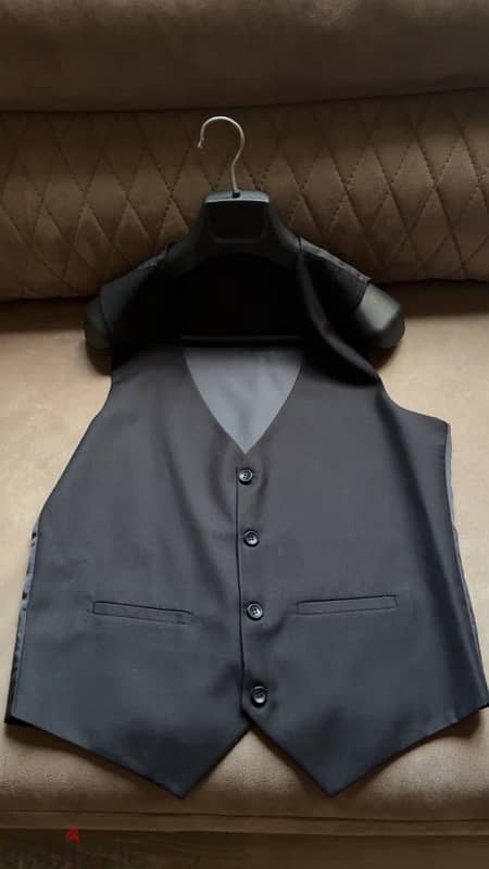 tie house black blazer+vest 6