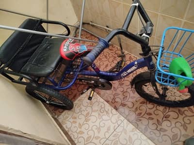 عجلة حنطور مقاس ١٦ بكرسي خلفي