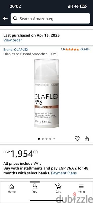 Olaplex No. 6