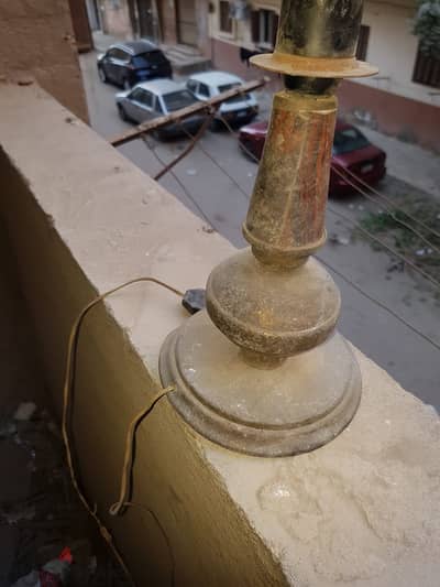 اباجورة  نحاس قديمة